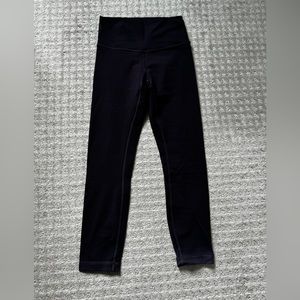 Lululemon purple leggings Size 6